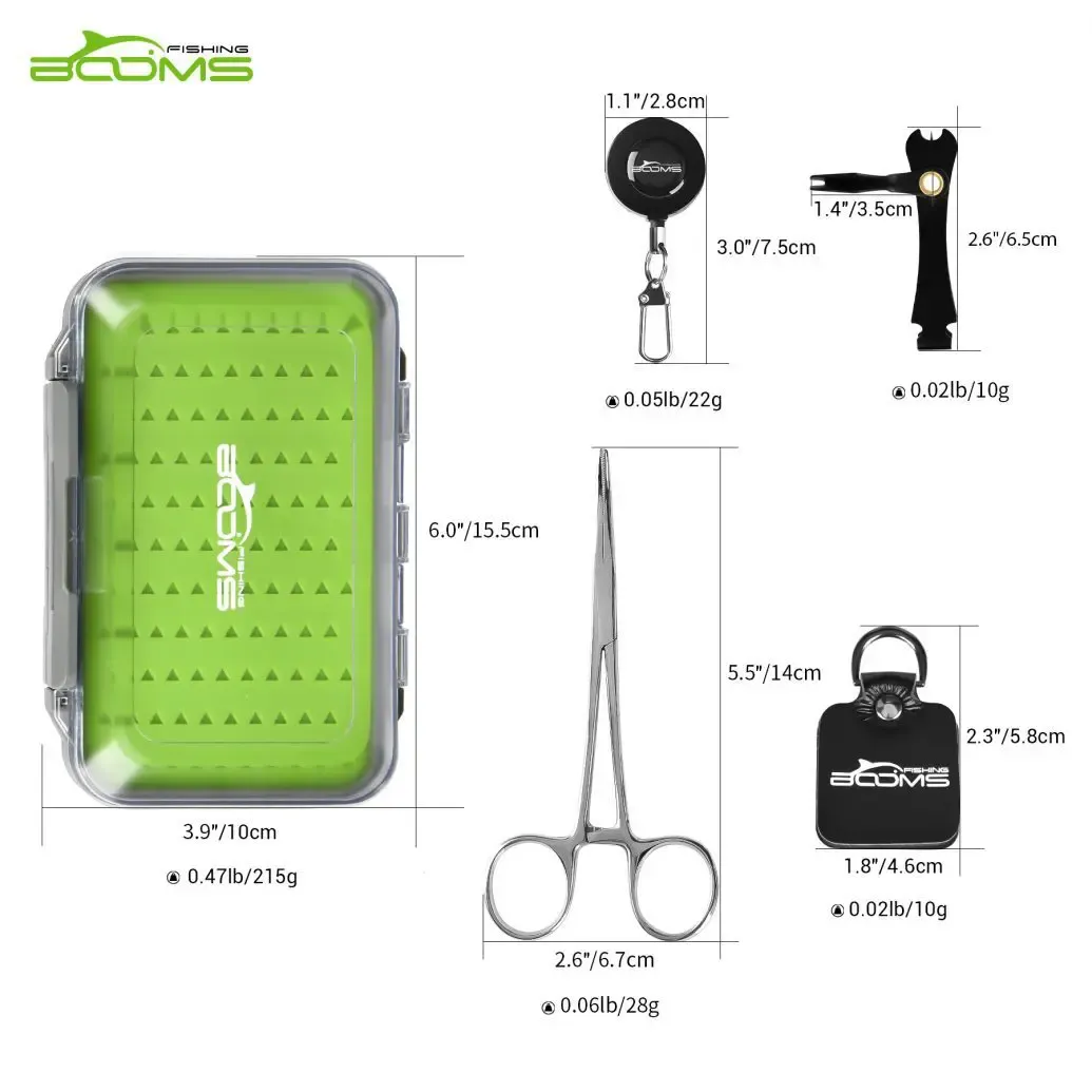 Eagle Flugfiske ask med tillbehör 6